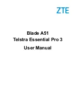 Zte Blade A51 User Manual preview