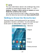 Preview for 21 page of Zte BLADE A512 User Manual