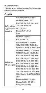 Предварительный просмотр 58 страницы Zte BLADE A6 LITE Quick Start Manual