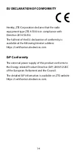 Preview for 16 page of Zte Blade A71 Quick Start Manual