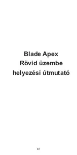 Preview for 87 page of Zte Blade Apex Quick Start Manual