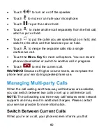 Preview for 60 page of Zte Blade G LTE User Manual