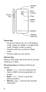 Preview for 6 page of Zte Blade G Quick Start Manual