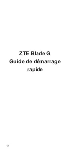 Preview for 14 page of Zte Blade G Quick Start Manual