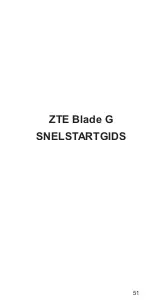 Preview for 51 page of Zte Blade G Quick Start Manual