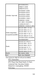 Preview for 123 page of Zte Blade G Quick Start Manual