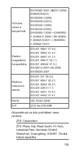 Preview for 135 page of Zte Blade G Quick Start Manual