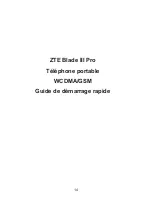 Предварительный просмотр 14 страницы Zte blade III pro Quick Start Manual