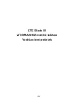 Предварительный просмотр 104 страницы Zte Blade III Quick Start Manual