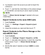 Preview for 40 page of Zte Blade L130 User Manual