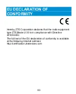 Preview for 83 page of Zte Blade L130 User Manual