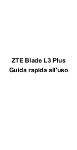 Preview for 32 page of Zte Blade L3 Plus Quick Start Manual