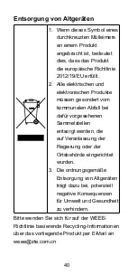 Preview for 42 page of Zte Blade L5 Plus Quick Start Manual