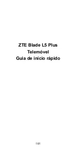 Preview for 103 page of Zte Blade L5 Plus Quick Start Manual