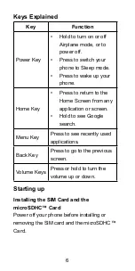 Preview for 6 page of Zte Blade L6 Quick Start Manual