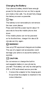 Preview for 9 page of Zte Blade L6 Quick Start Manual