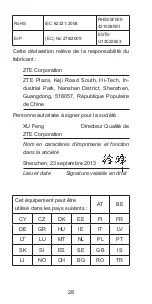 Preview for 28 page of Zte Blade Q mini Quick Start Manual