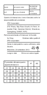 Preview for 42 page of Zte Blade Q mini Quick Start Manual