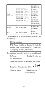 Preview for 85 page of Zte Blade Q mini Quick Start Manual