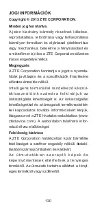 Preview for 130 page of Zte Blade Q mini Quick Start Manual