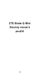 Preview for 157 page of Zte Blade Q mini Quick Start Manual