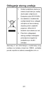 Preview for 221 page of Zte Blade Q mini Quick Start Manual