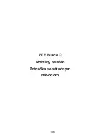 Preview for 136 page of Zte Blade Q Quick Start Manual