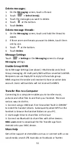 Preview for 10 page of Zte Blade V2 (A476) Quick Start Manual