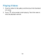 Preview for 122 page of Zte blade V8 PRO User Manual