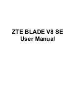 Preview for 1 page of Zte BLADE V8 SE User Manual