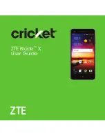 Preview for 1 page of Zte BLADE X User Manual