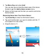 Preview for 16 page of Zte C R750+ User Manual