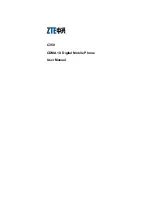 Zte C350 User Manual preview