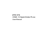 Zte C70 User Manual preview