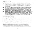 Preview for 16 page of Zte C70 User Manual