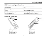 Preview for 21 page of Zte C70 User Manual