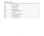 Preview for 72 page of Zte C70 User Manual