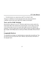 Preview for 21 page of Zte C77 User Manual