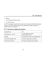 Preview for 23 page of Zte C77 User Manual