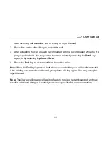 Preview for 41 page of Zte C77 User Manual