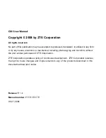 Предварительный просмотр 2 страницы Zte C88 User Manual