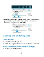 Preview for 40 page of Zte Concord II User Manual