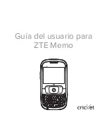 Preview for 32 page of Zte Cricket Memo User Manual