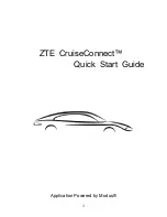 Zte CruiseConnect Quick Start Manual preview