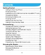 Preview for 4 page of Zte cymbal Z-320 User Manual