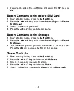 Preview for 47 page of Zte cymbal Z-320 User Manual