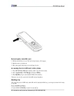 Предварительный просмотр 20 страницы Zte F100 User Manual