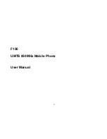 Preview for 1 page of Zte F150 User Manual