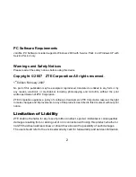 Preview for 2 page of Zte F156 User Manual