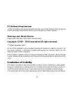 Preview for 2 page of Zte F858 User Manual